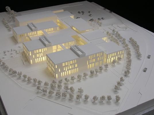 Modèles architecturaux de fabricant modèle architectural/bâtiment miniature, train de modèle d'échelle fournisseur
