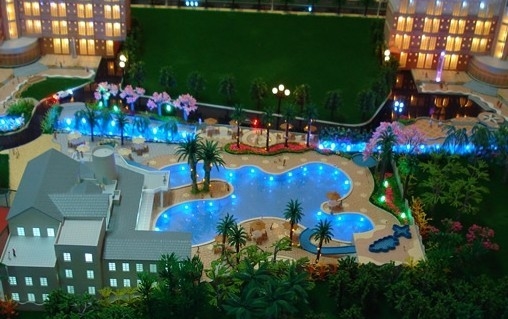 Beau fabricant modèle architectural miniature, modèles d'échelle de Real Estate fournisseur
