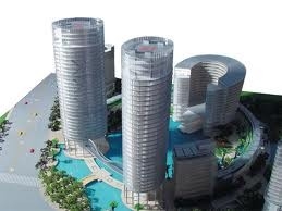 Allumant le modèle architectural fournit 3D pour la disposition d'environnement d'hôtel fournisseur