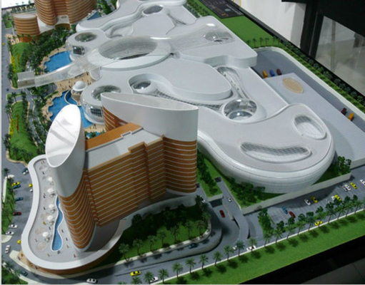 Le modèle architectural étonnant fournit l'acrylique pour la disposition d'université et de bibliothèque fournisseur