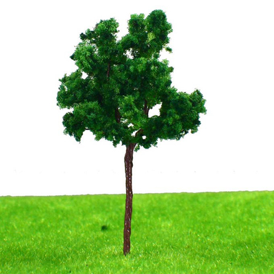 les arbres modèles miniatures en plastique de 7cm, arbres de modèle de train de paysage de paysage mesurent le 1:100 G7035 fournisseur