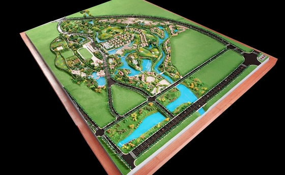 Paysage gentil de modèle d'échelle d'éclairage pour la disposition d'urbanisme fournisseur