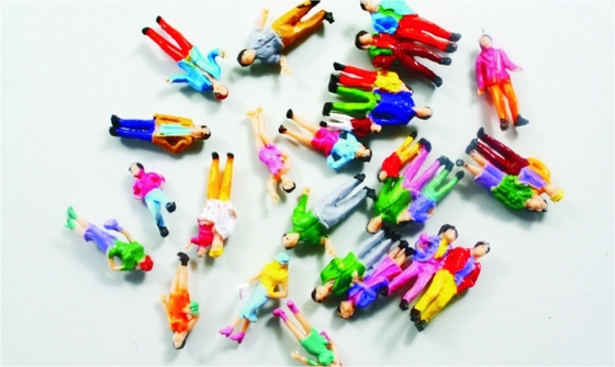P87-25 1/87 HO gens de modèle à l'échelle architecturale peint des Figures 2.0 cm fournisseur
