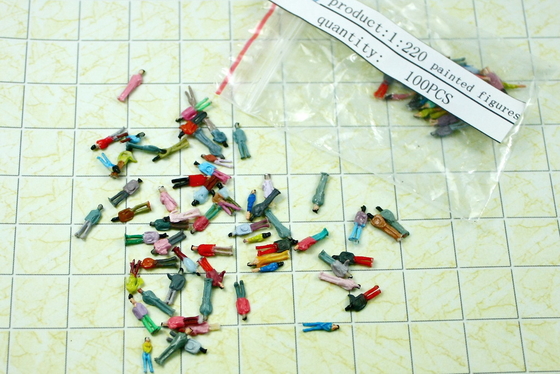 P200-10 b 1:200 personnes de modèle Architectural échelle peint des Figures 1.0 cm fournisseur
