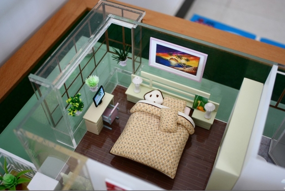 Chambre principale miniature Architectural échelle modèles construction maison fournisseur