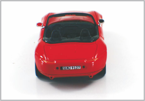 marque faite sur commande coulée sous pression BMWZB de 1/43 voitures modèles d'échelle d'alliage pour la collection et le cadeau fournisseur