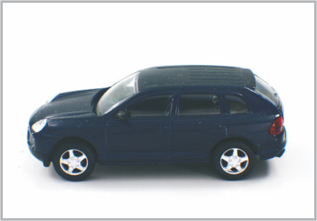 1/43 mini voitures modèles faites sur commande coulées sous pression Porsche Cayence d'échelle d'alliage de bleu marine fournisseur