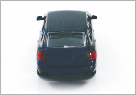 1/43 mini voitures modèles faites sur commande coulées sous pression Porsche Cayence d'échelle d'alliage de bleu marine fournisseur