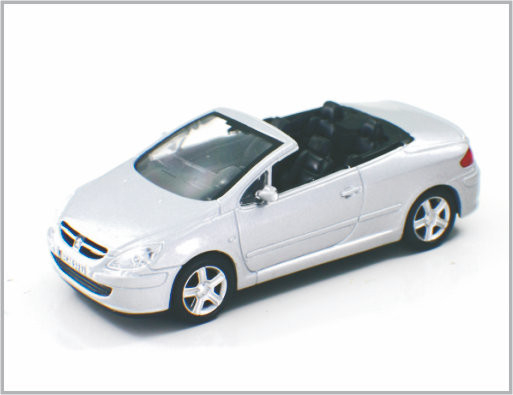 1/43 mini voitures modèles faites sur commande coulées sous pression Peugeot 307 d'échelle d'alliage pour le cadeau et le Decoratio à la maison fournisseur