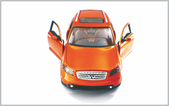 1/24 voitures modèles faites sur commande rouge-orange coulées sous pression Infiniti d'échelle d'alliage en tant qu'à la maison Decoratio fournisseur