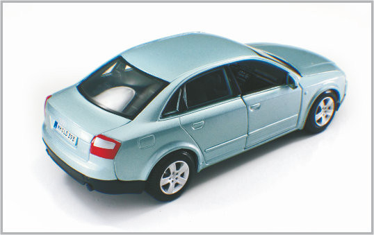 1/24 voitures modèles faites sur commande bleu-clair coulées sous pression d'échelle d'alliage Porsche GT3 en tant qu'à la maison Decoratio fournisseur