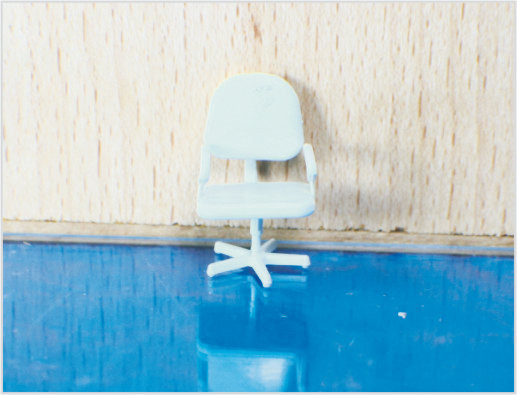 0430-07 / 07-0425 Maisons architecture 3D modèle mobilier Antique Cour Art chaise pivotante fournisseur
