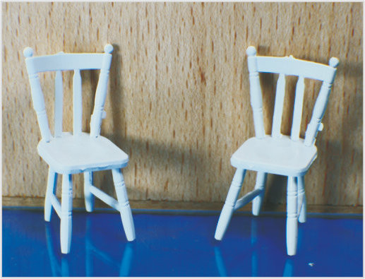 0425-02 / 02-0430 Architectural Scale Model maison ameublement à manger Tables et chaises fournisseur
