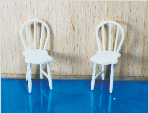 0430-01 / 01-0425 Échelle OO moderne Accueil Architectural modèle mobilier chaise fournisseur