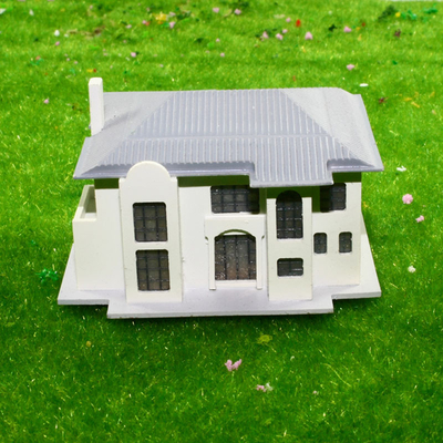 Mur blanc de modèles architecturaux miniatures de la CE ROHS pour l'exposition fournisseur