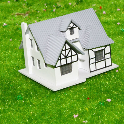Mur blanc de modèles architecturaux miniatures de la CE ROHS pour l'exposition fournisseur