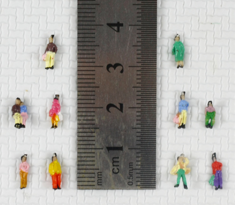 P200-10 200 C HO échelle architecturale modèle personnes peint des Figures 1.0 cm fournisseur